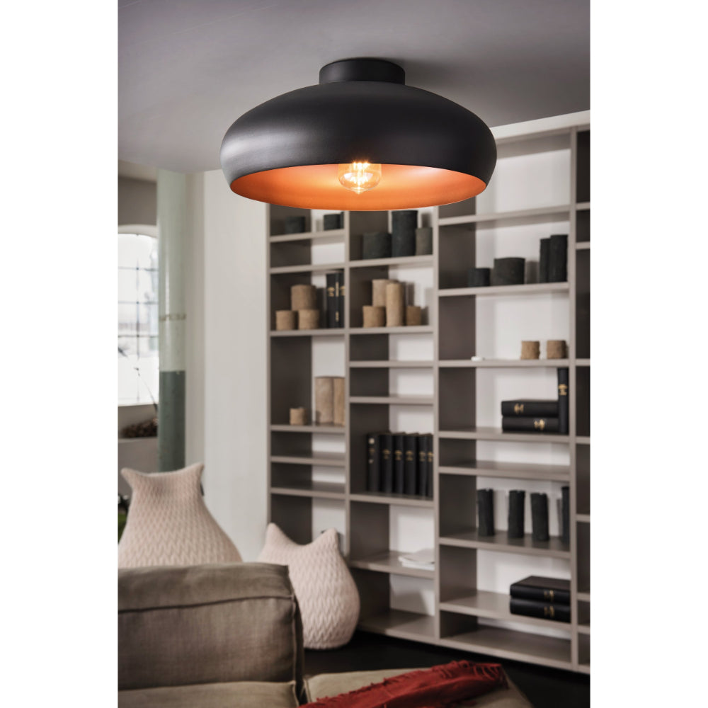 Eglo Mogano vintage loftlys - sort & kobber - Image 2